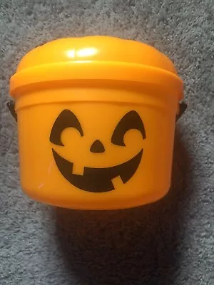 Rare VTG McDonalds Halloween Happy Meal Pumpkin Bucket (#2) • $23.94