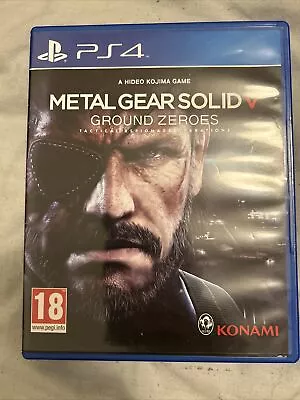 Metal Gear Solid V: Ground Zeroes (Sony PlayStation 4 2014) • £5