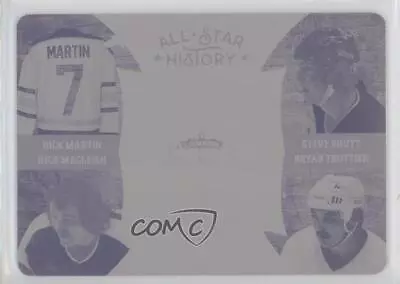 2016-17 Leaf Lumber Kings Printing Plate Magenta 1/1 Rick Martin Steve Shutt K4s • $58.04