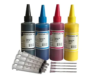 £15.99 • Buy Pigment Ink For Refilling HP953 903 Ink Cart Refill Kit With Needle And Syringe