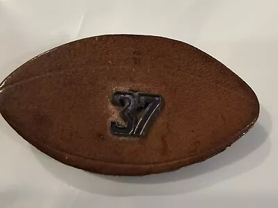 Vintage Leather Football Pin #37 • $10