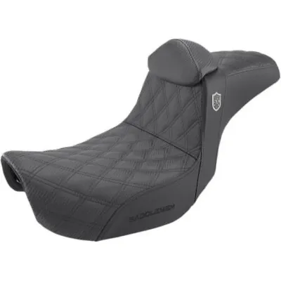 Saddlemen Pro Series SDC Performance Gripper Seat W/ Backrest For FXD Dyna 06-17 • $700