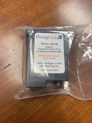 £38.69 • Buy Pitney Bowes Postage Meter Ink 797-O, 797M  - K700, K7MO, Mailstation 2