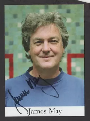 James May Signed Postcard - Top Gear Presenter • £3.50