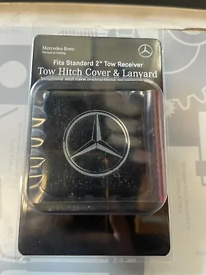 Genuine Mercedes-Benz 2  Tow Hitch Receiver Plug Cover & Lanyard For ML GL • $33.99