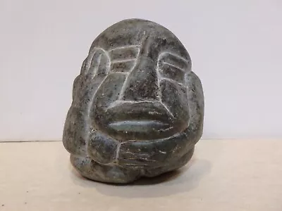 Olmec Mezcala Mayan Serpentine Pre-Columbian Carved Stone Figure Sculpture • $49.99