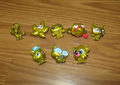 Moshi Monsters Limited Edition Gold Collection Moshlings Series 1 Set Of 8 • $13.95