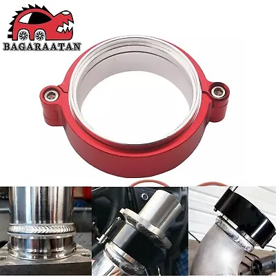 4 Inch 102mm Aluminum V-Band HD Clamp Flange For Intercooler Air Intake Pipe Red • $23.99