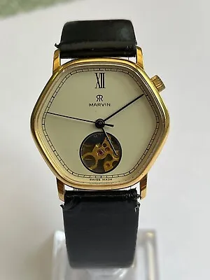 £125 • Buy Vintage Marvin Revue Windup Watch.