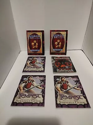 Vintage Mtg Magic The Gathering Strategy Books Lot Of 6 • $25