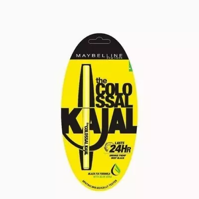 Maybelline New York Colossal Kajal Deep Black Colossal 0.35g (Lasts Up To 24 Hr) • $10.99
