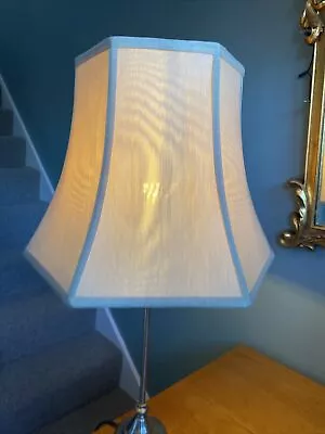 £20 • Buy VINTAGE Standard LAMPSHADE Table Lamp Gold Silk Tassels DOWNTOWN ABBEY