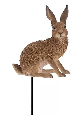 Vivid Arts Sitting Hare - Plant Pal - Lifelike Garden Ornament Gift NEW • £13.99