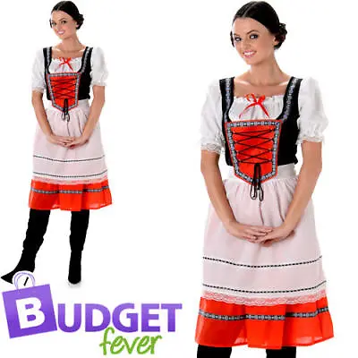 £12.99 • Buy Bavarian Beer Maid Womens Fancy Dress Oktoberfest German Festival Adults Costume
