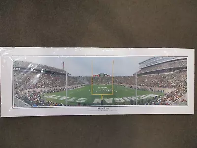 MICHIGAN STATE '19 YARD LINE' GAME POSTER PRINT Game Panoramic • $19.95