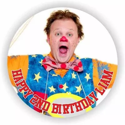 Birthday Mr Tumble Cake Topper Edible Icing Sugar - Rice Paper 7.5 • £6