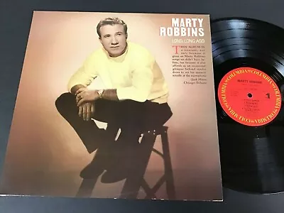 Marty Robbins - Long Long Ago LP - 2 Records - Columbia • $10