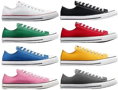 NEW Converse CHUCK TAYLOR ALL STAR Unisex Low Top Shoe ALL COLORS US Sizes 5-12 • $69.99