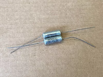 2 NOS Vintage .047 Uf 200v Sprague 118P Vitamin Q Capacitors (Qty) • $10