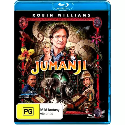 JUMANJI (1995) New Blu-Ray ROBIN WILLIAMS *** • $8.90