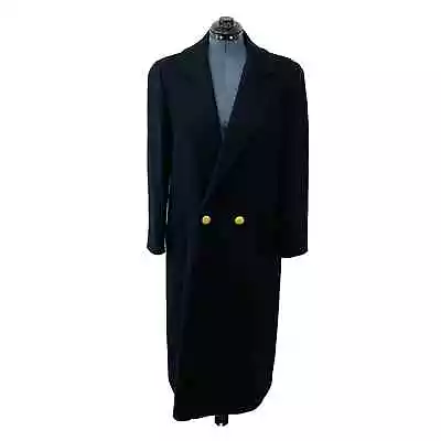 J.G. Hook Coat Women's 10 Wool Vintage Made In USA 80's Retro Black Meri • $39