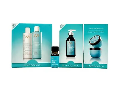 Moroccanoil Shampoo Conditioner Mask Styling Cream Treatment Oil 5-Pc Travel Set • $19.99