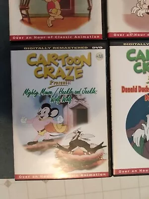 Cartoon Craze DVDMighty MouseDaffy DuckDonald DuckWoody WoodpeckerPorky Pig • $20