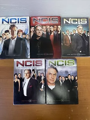 Original NCIS Complete Seasons 3-7 Mark Harmon DVD Lot 3 4 5 6 7 (7 Is Sealed) • $18