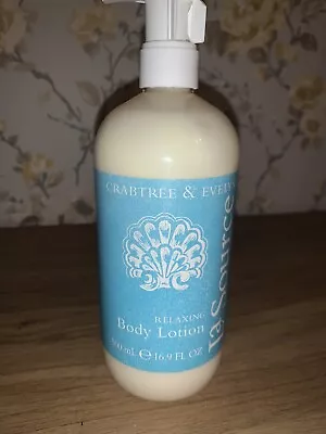 Crabtree & Evelyn La Source Relaxing Body Lotion - 500ml - New Rare Retired. #F3 • £1.99