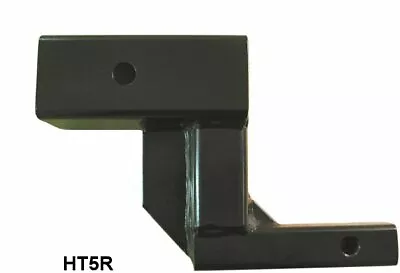 CR Brophy Hitch Adapter 1-1/4  To 2  Trailer Hitch Receiver With 5  Rise • $90.99
