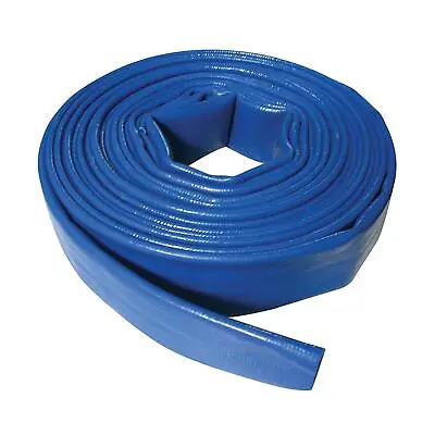 PVC Layflat Hose Pipes Water Delivery Discharge Irrigation Lay Flat 10m X 50mm • £44.71