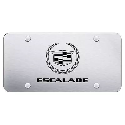 Cadillac Escalade Laser Etched  License Plate • $44.95