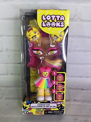 Lotta Looks Rainbow Cute Mood Pack With Plug Play Pieces Accessories Damaged Box • $7.99