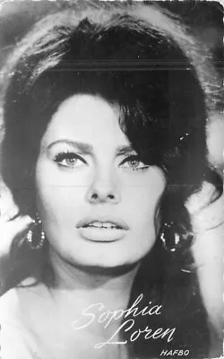 Gorgeous Sophia Loren Movie Star Actress RPPC Photo Postcard  22-8352 • $17.74