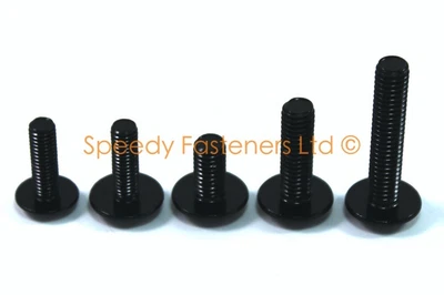 £1 • Buy Black Anodised Aluminium Bolts Motorcycle Fairing Bolt Screws Select Size M5 M6