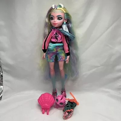 Monster High Lagoona Blue G3 Reboot Doll Mattel 2022 Purse Pet Swim Suit Outfit • $18.99