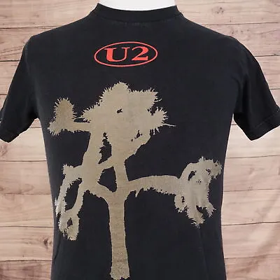 Vintage U2 Joshua Tree Short Sleeve Faded Band Music Concert T-shirt Sz S Y2k • $29.99