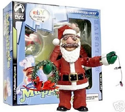 The Muppet Show Santa Swedish Chef Action Figure Christmas • $19.99