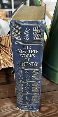 Antique The Complete Works Of O. Henry - Garden City Publishing 1911 Blue Cover • $25