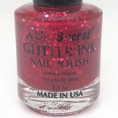 Brand New Mia Secret Glitter Ink Nail Polish - Fuchsia - Full Size • $8