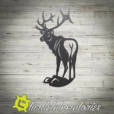 Decorative Elk Metal Wall Art Hanging Home Decor • $48