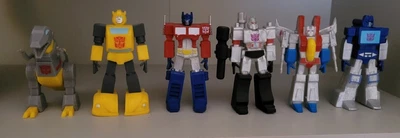 £6 • Buy Limited Edition 2 1/2 Inch Transformers X 6 Loose Optimus Prime Bumblebee Etc