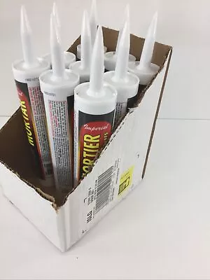 9 X Tubes Furnace Fireplace Repair Mortar Black - 10.3-oz Tube • $25.50