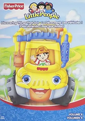 Fisher Price Little People - Discovering Things That Go Vol IV - DVD • $19.68