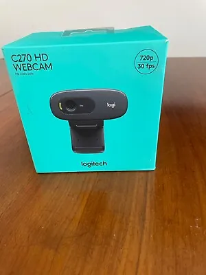 Logitech C270 - Webcam Widescreen HD 720p Video Calls - Black • $75