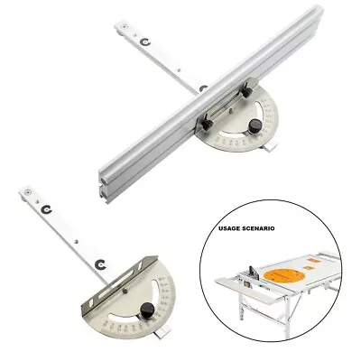 1 Pcs Woodworking Table Saw Adjustable Ruler Miter Gauge Guide Push Band Saw • $56.51