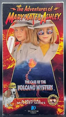 Mary-Kate & Ashley The Case Of The Volcano Mystery VHS 1997 **Buy 2 Get 1 Free** • $4.29