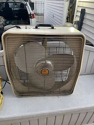 Vintage Rare Diehl 2 Speed Floor Box Fan USA Working Great. • $129.97