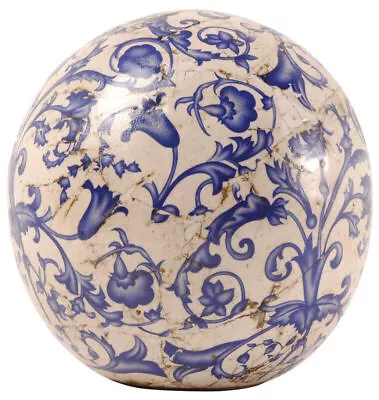 Ceramic Ball (12Cms) - Ceramics - Garden Outdoor -  12.5cm • £10.20