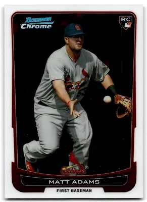 2012 Bowman Chrome Matt Adams Rookie St. Louis Cardinals #215 • $2